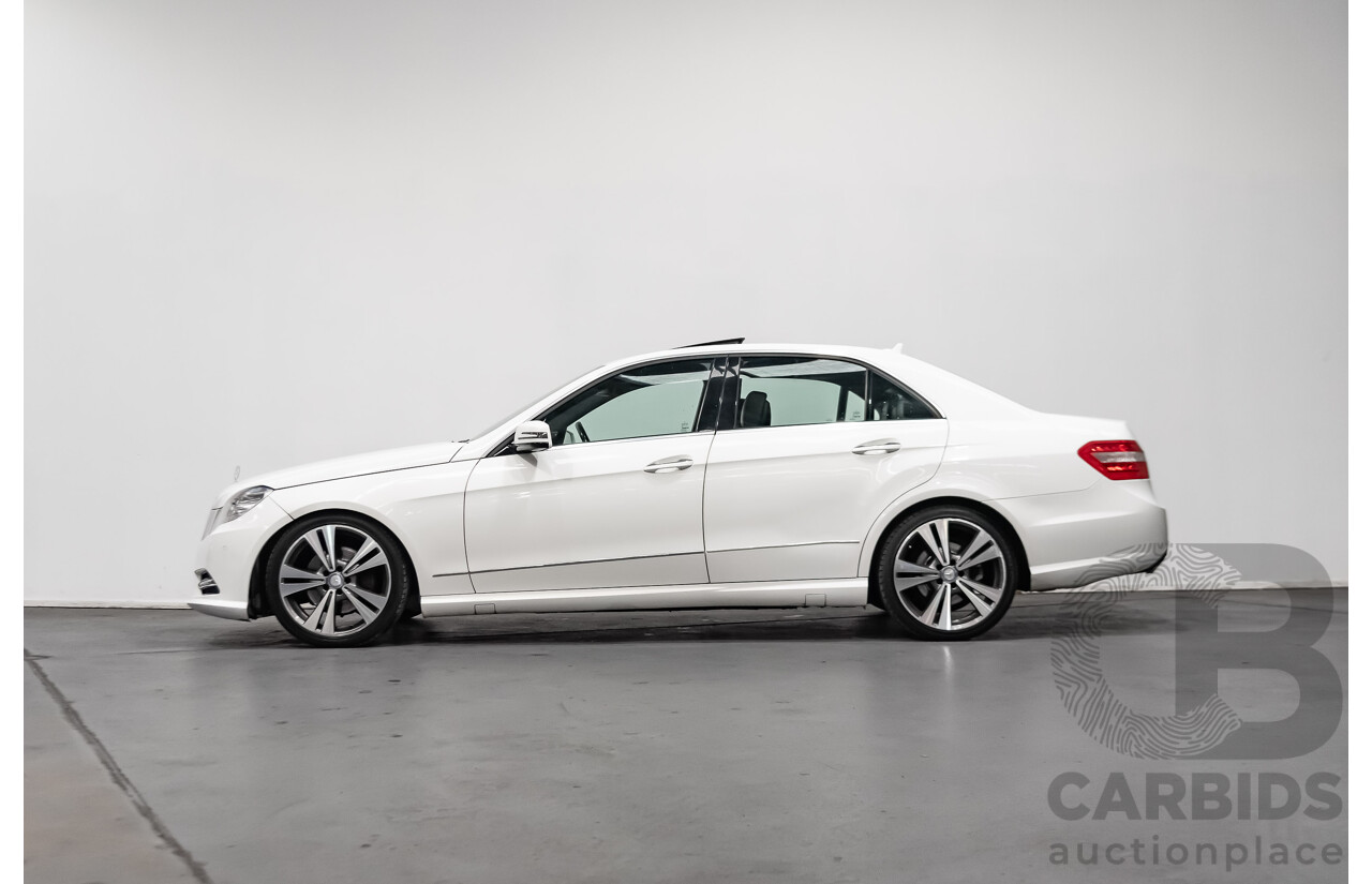 4/2013 Mercedes-Benz E200 Elegance BE 212 4d Sedan White 1.8L Turbo