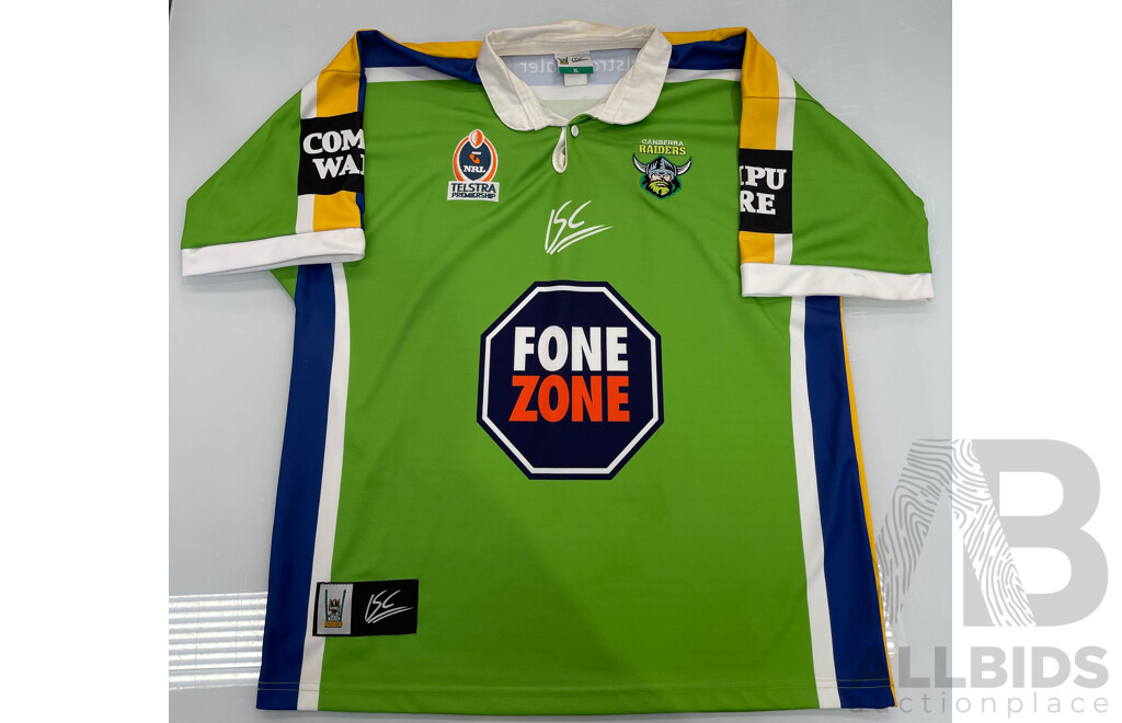 Canberra Raiders 2003-04 Home Jersey