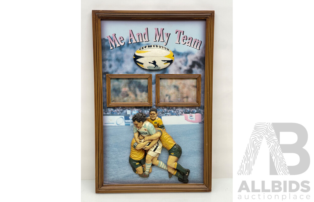 Rugby Union Themed Picture Frame