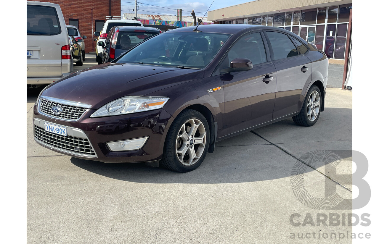 6/2008 Ford Mondeo TDCi MA 5d Hatchback Brown 2.0L