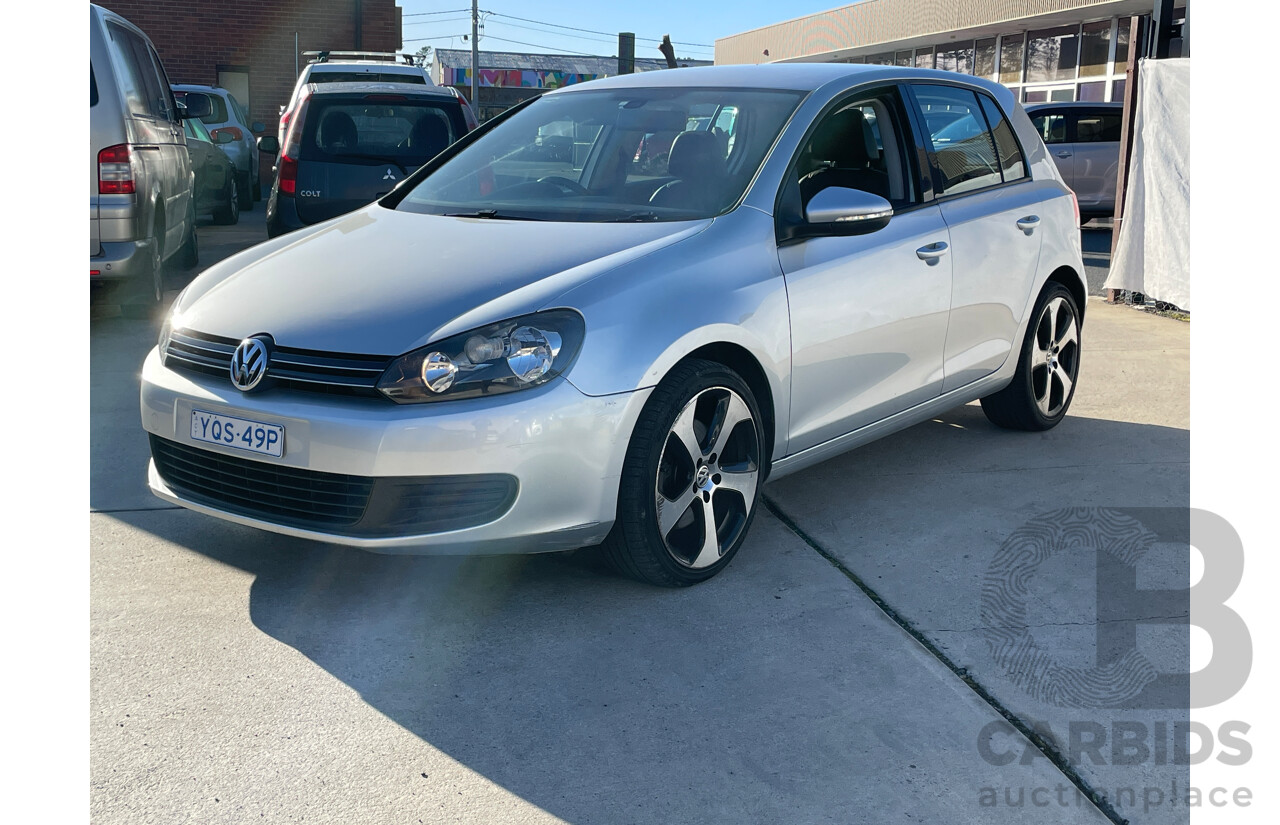 3/2010 Volkswagen Golf 118 TSI Comfortline 1K MY10 5d Hatchback Silver 1.4L