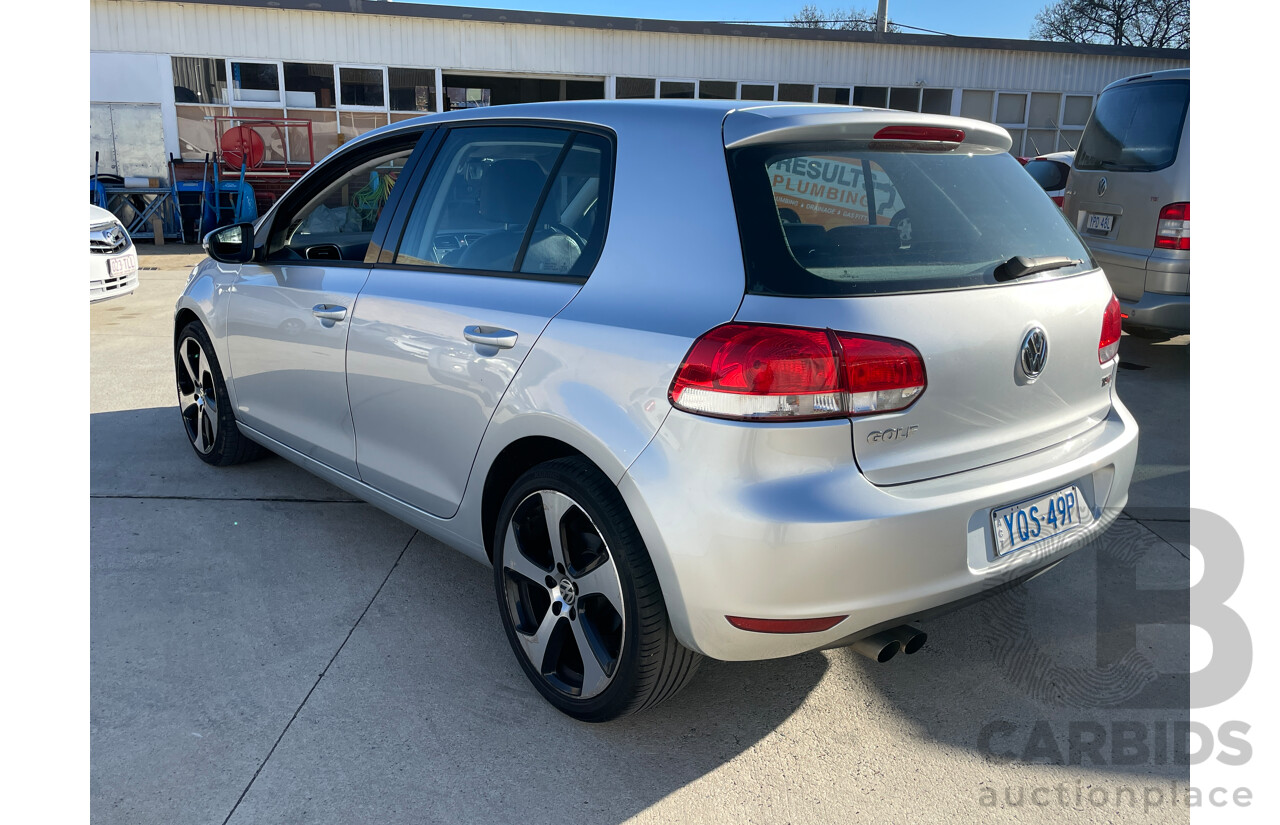 3/2010 Volkswagen Golf 118 TSI Comfortline 1K MY10 5d Hatchback Silver 1.4L