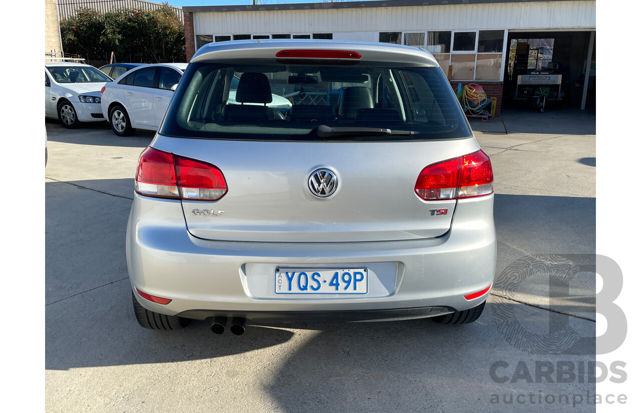 3/2010 Volkswagen Golf 118 TSI Comfortline 1K MY10 5d Hatchback Silver 1.4L