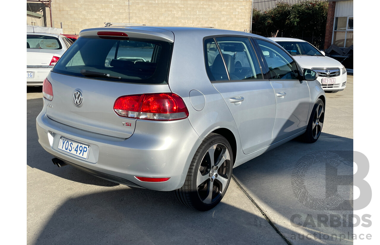 3/2010 Volkswagen Golf 118 TSI Comfortline 1K MY10 5d Hatchback Silver 1.4L