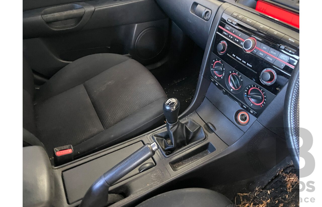 2/2008 Mazda Mazda3 MAXX Sport BK MY08 4d Sedan Black 2.0L