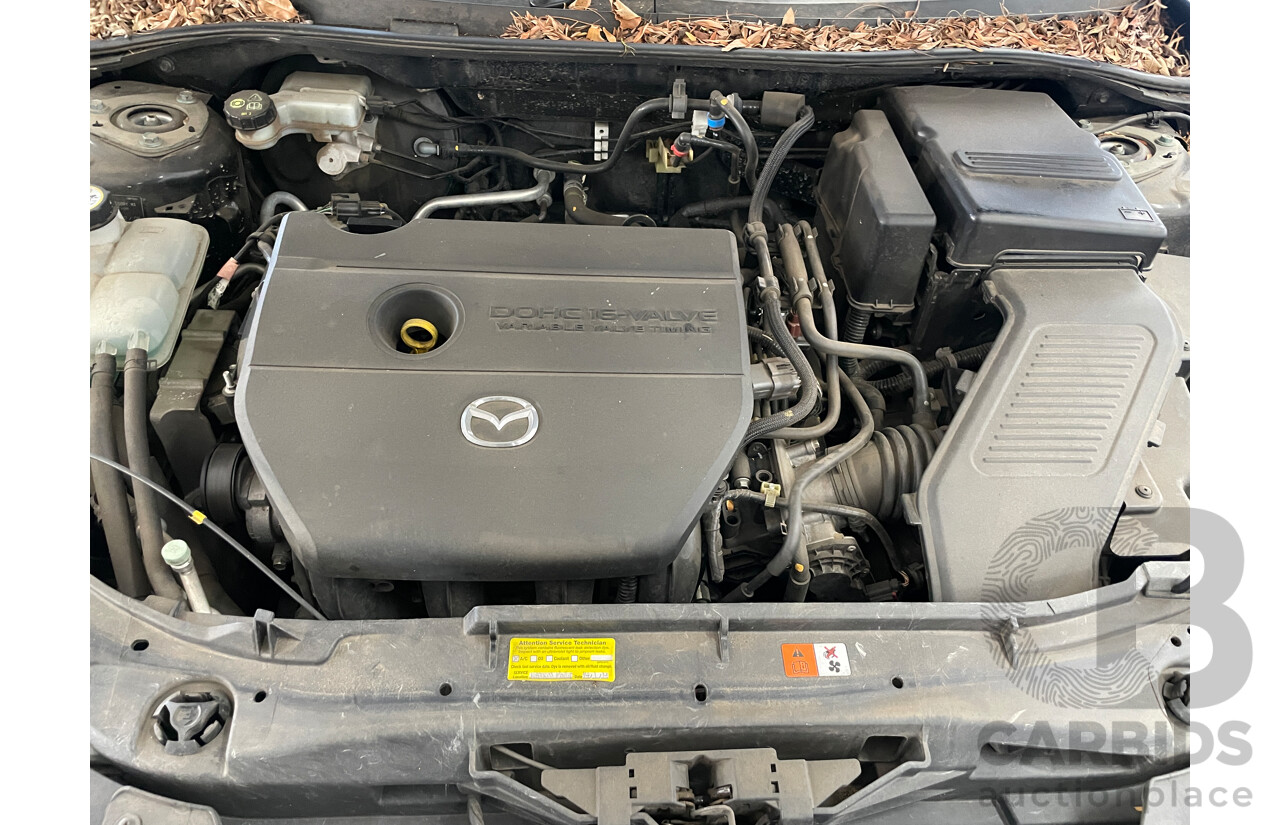 2/2008 Mazda Mazda3 MAXX Sport BK MY08 4d Sedan Black 2.0L