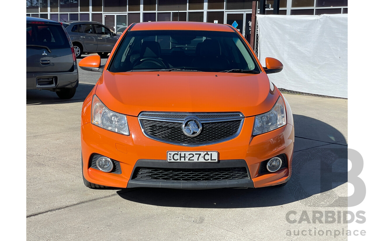 7/2013 Holden Cruze SRi V JH MY14 5d Hatchback Orange 1.6L