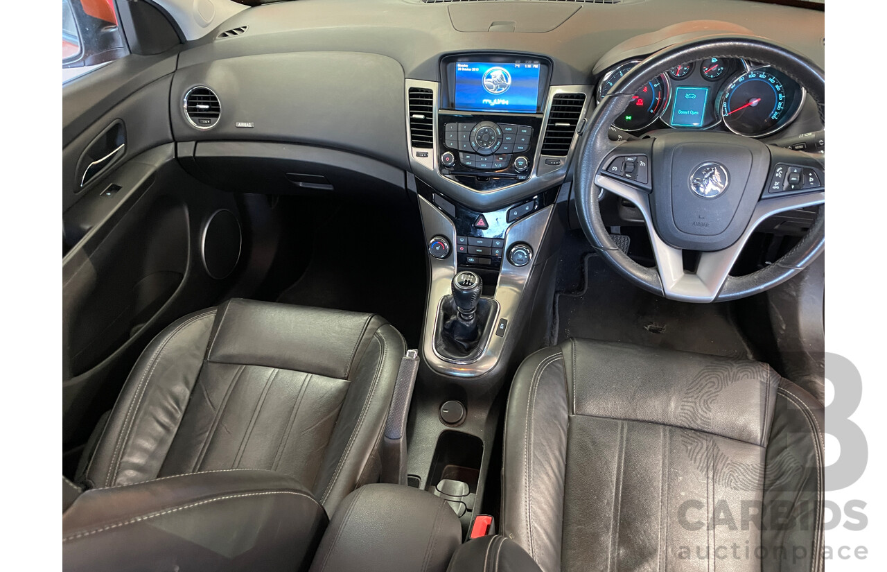 7/2013 Holden Cruze SRi V JH MY14 5d Hatchback Orange 1.6L