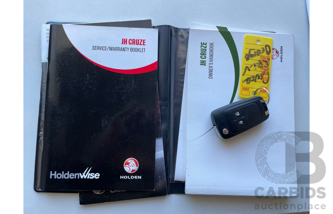 7/2013 Holden Cruze SRi V JH MY14 5d Hatchback Orange 1.6L