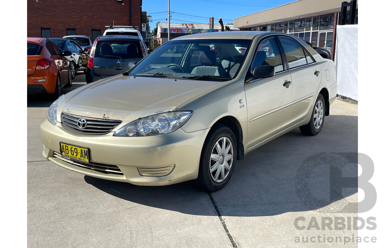 11/2004 Toyota Camry Altise ACV36R 4d Sedan Gold 2.4L