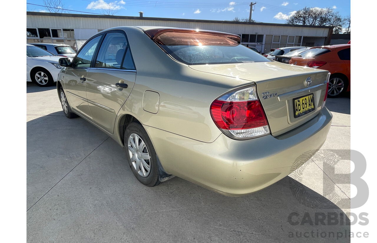 11/2004 Toyota Camry Altise ACV36R 4d Sedan Gold 2.4L