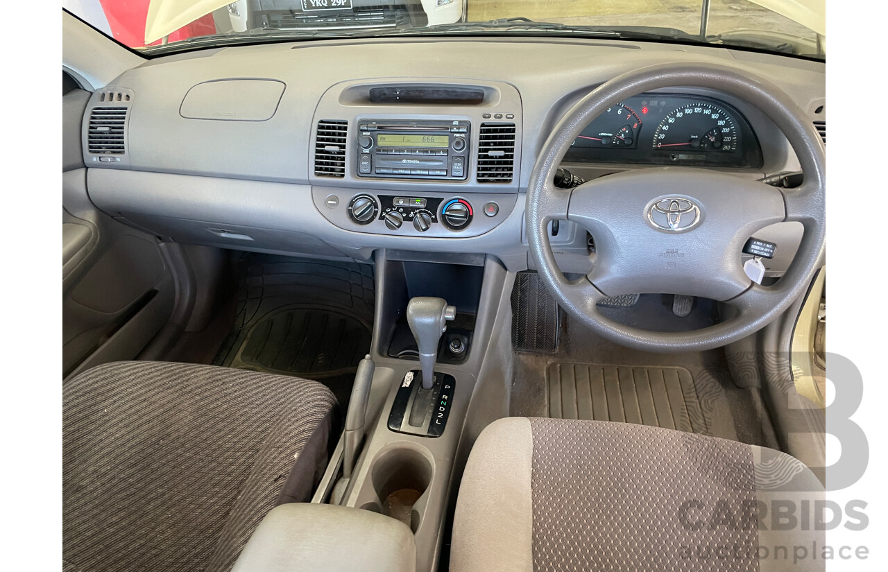 11/2004 Toyota Camry Altise ACV36R 4d Sedan Gold 2.4L