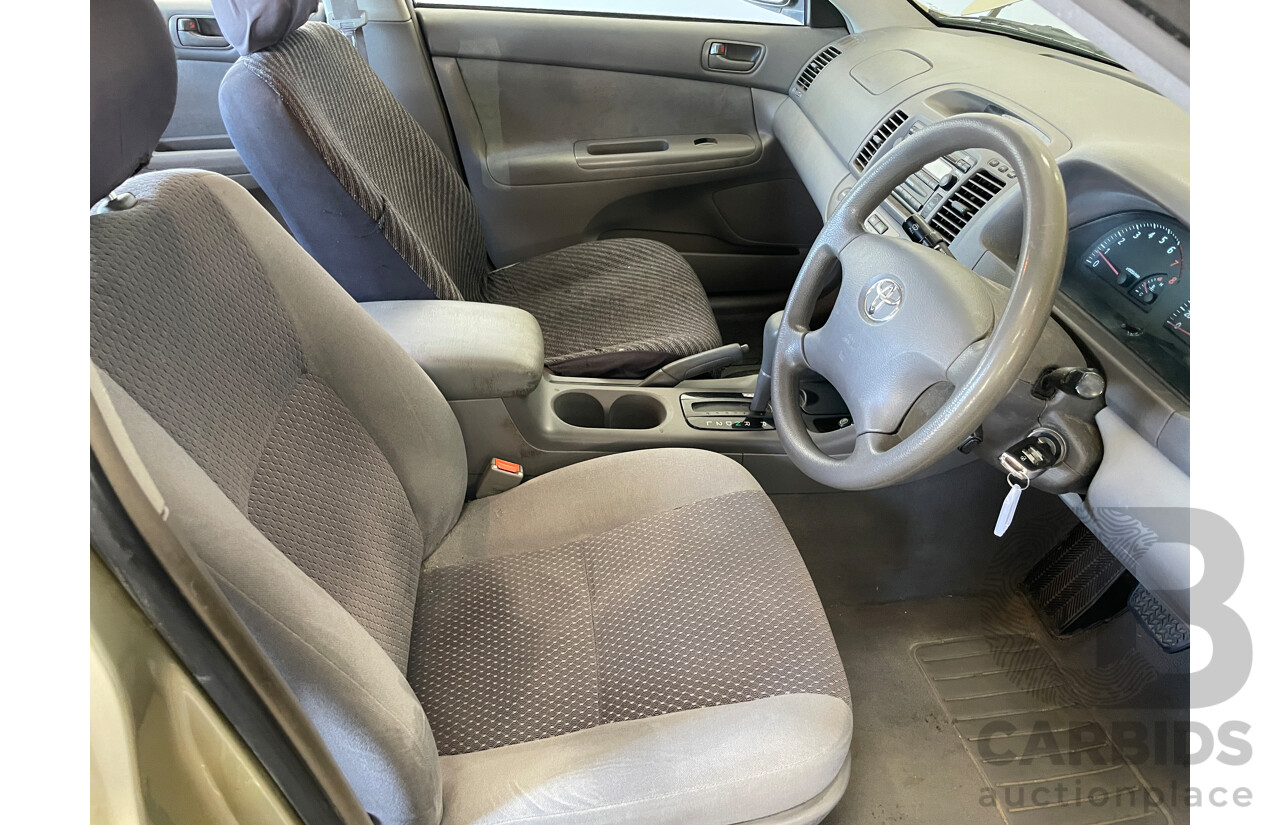 11/2004 Toyota Camry Altise ACV36R 4d Sedan Gold 2.4L