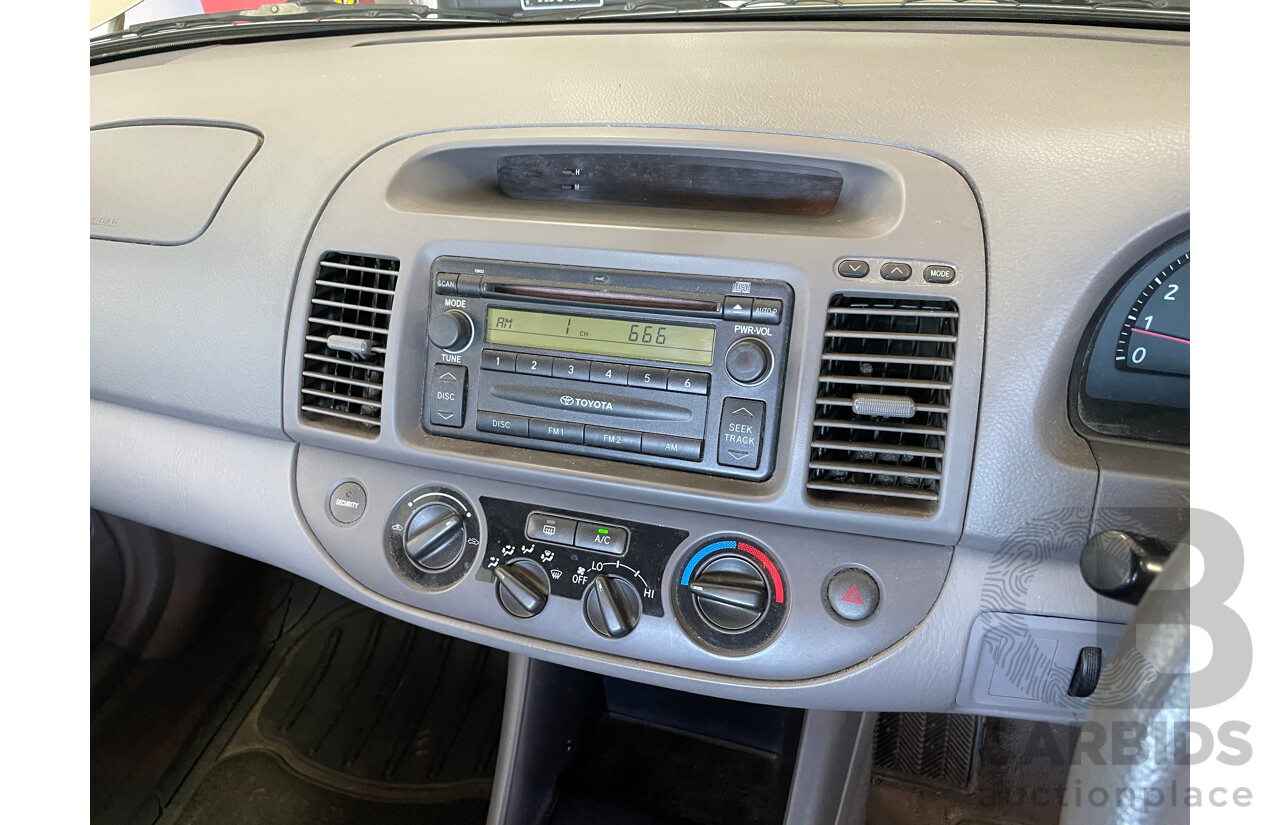 11/2004 Toyota Camry Altise ACV36R 4d Sedan Gold 2.4L