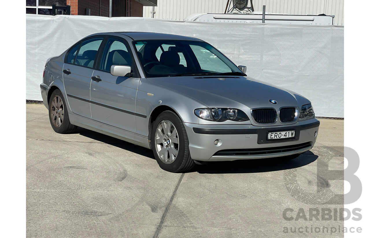 8/2002 BMW 318i Executive E46 4d Sedan Silver 2.0L