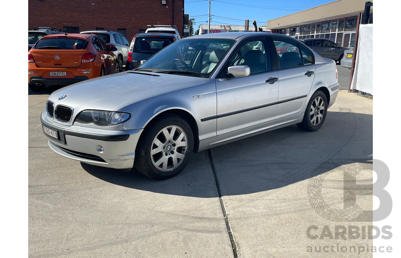 8/2002 BMW 318i Executive E46 4d Sedan Silver 2.0L