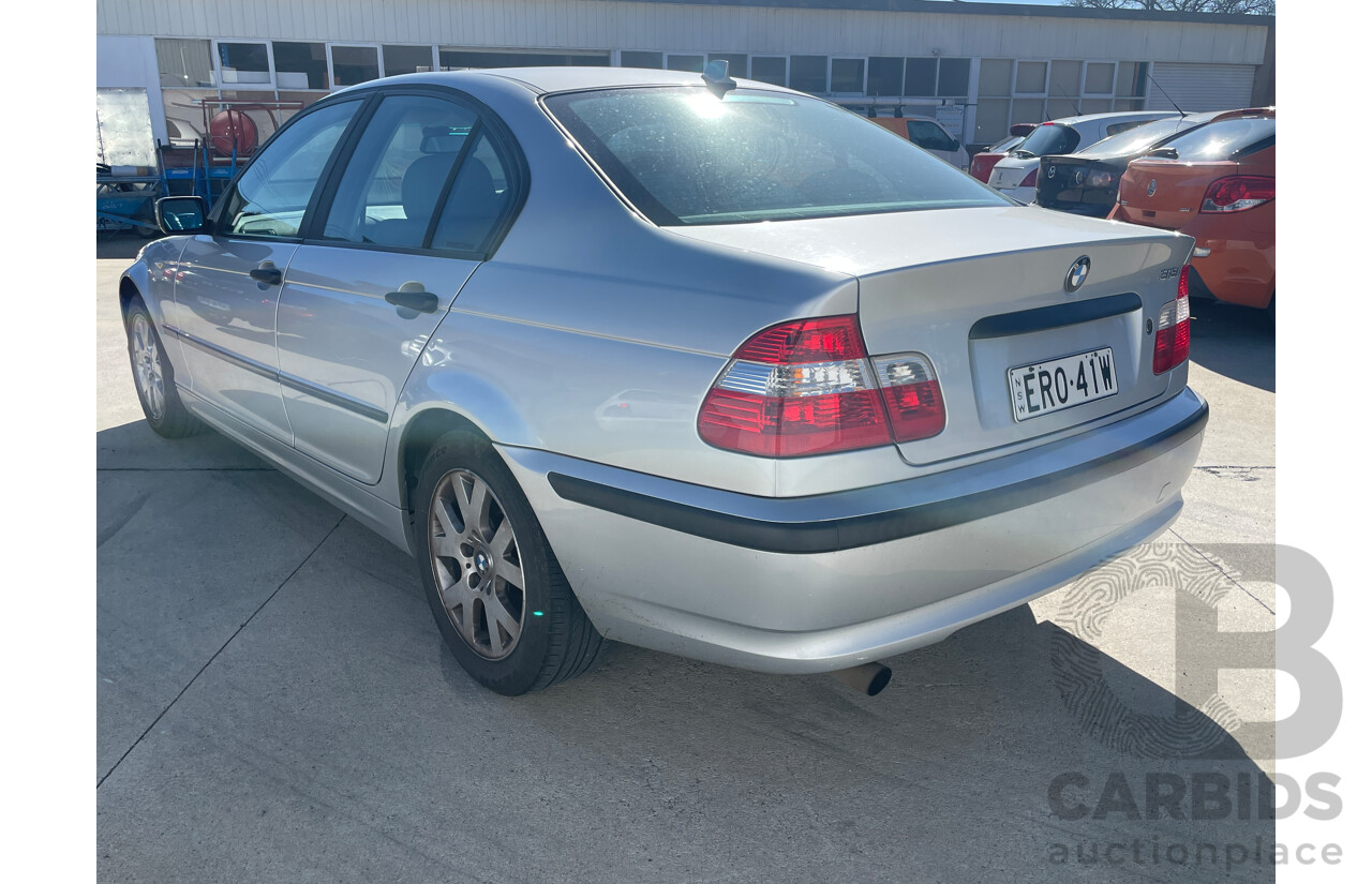 8/2002 BMW 318i Executive E46 4d Sedan Silver 2.0L