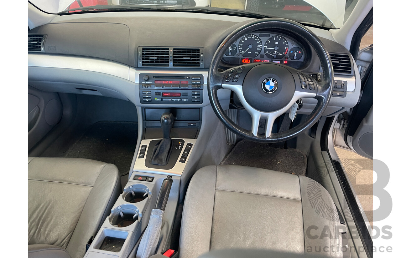 8/2002 BMW 318i Executive E46 4d Sedan Silver 2.0L