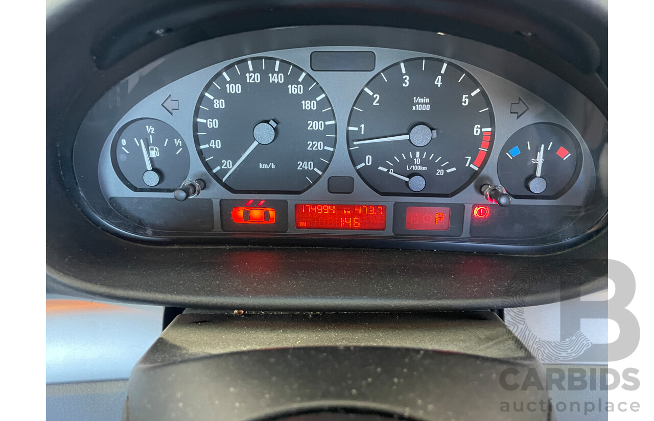 8/2002 BMW 318i Executive E46 4d Sedan Silver 2.0L