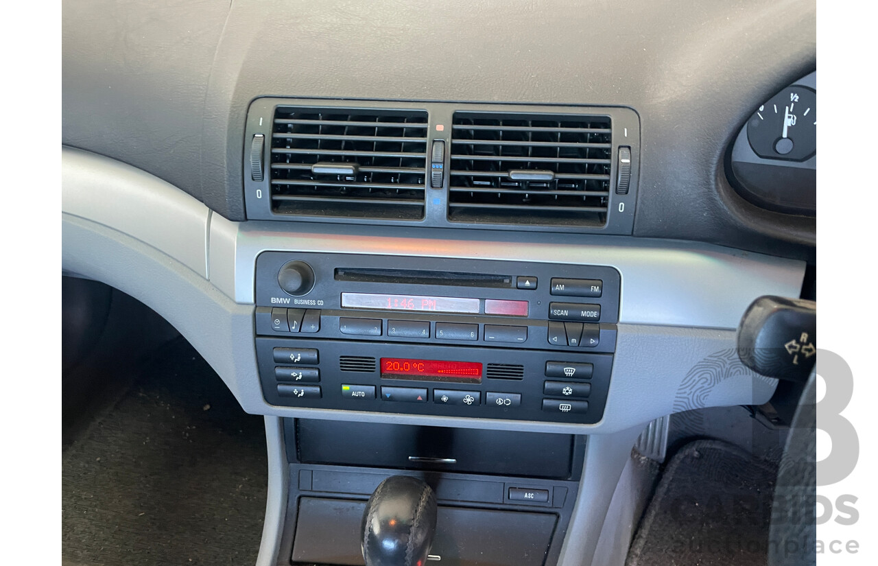 8/2002 BMW 318i Executive E46 4d Sedan Silver 2.0L
