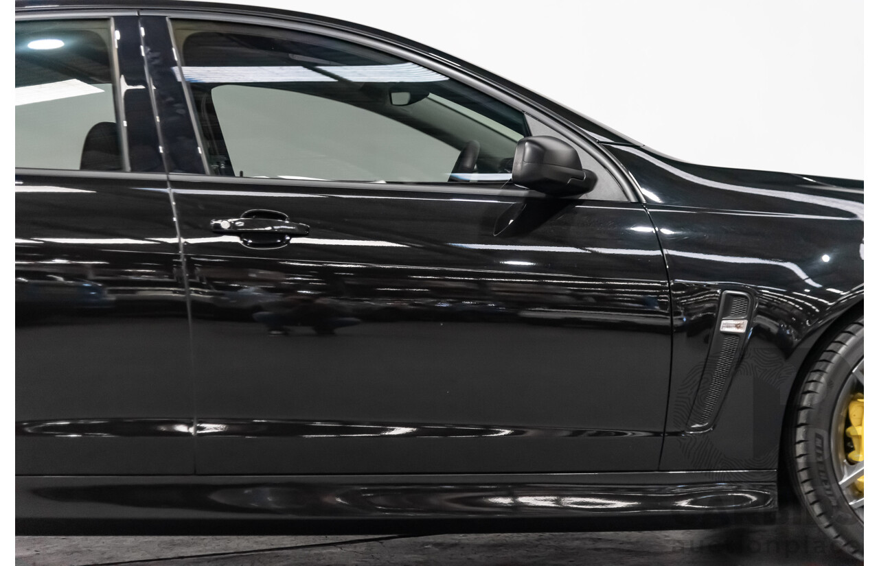 8/2015 Holden Hsv GTS  GEN F MY15 4d Sedan Black LSA 6.2L Supercharged V8
