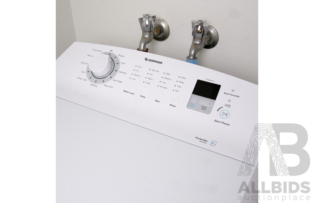 Simpson Inverter SWT9043 9kg Washing Machine