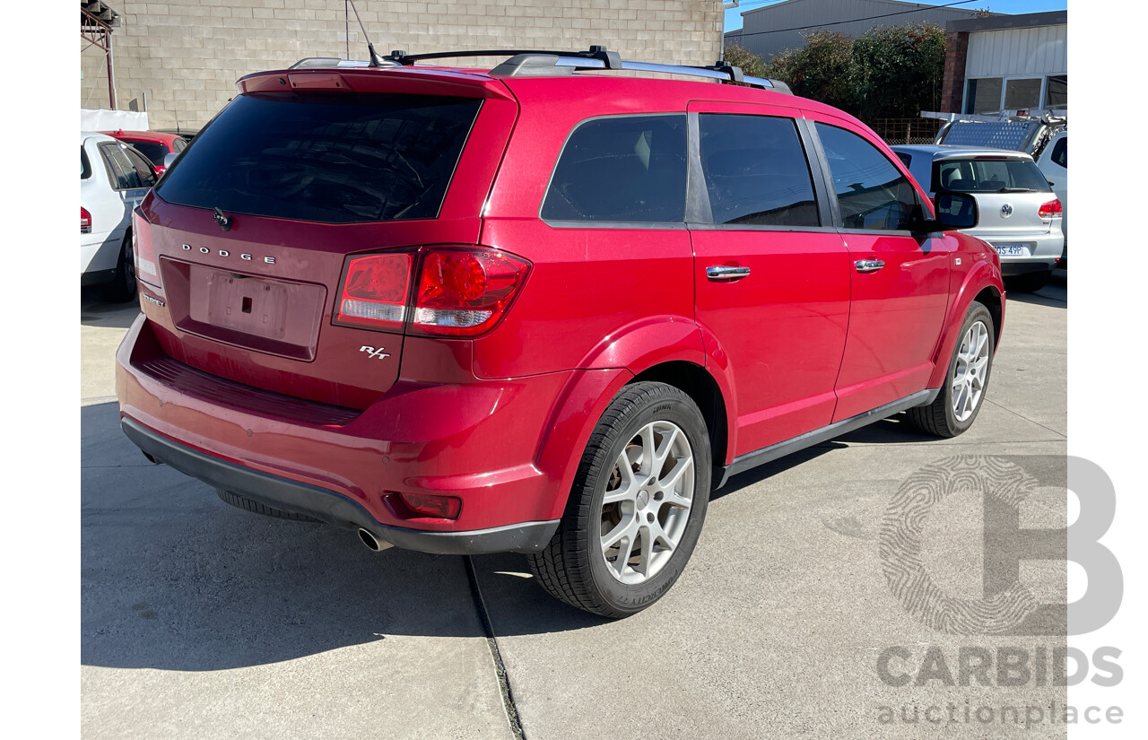 2/2013 Dodge Journey R/T JC MY12 4d Wagon Red 3.6L