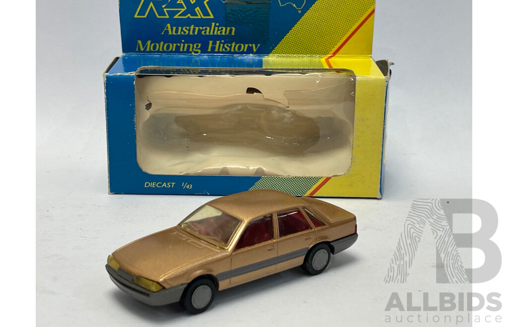 Lot De 5 Miniatures Trax 1/43 - Voitures De Rallye - Histoire Automobile Australienne