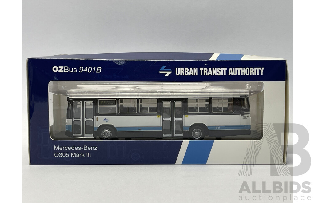 OZBus Mercedes-Benz O305 Mark III NSW Urban Transit Authority Route 468 - 1/76 Scale