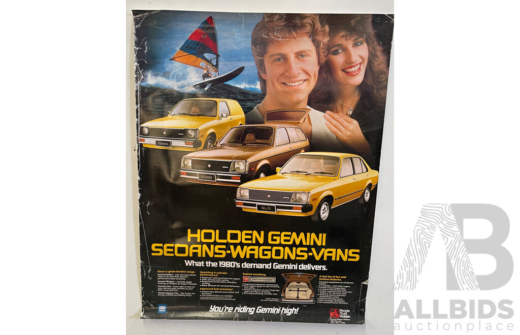 Holden Promotional Brochures and Posters