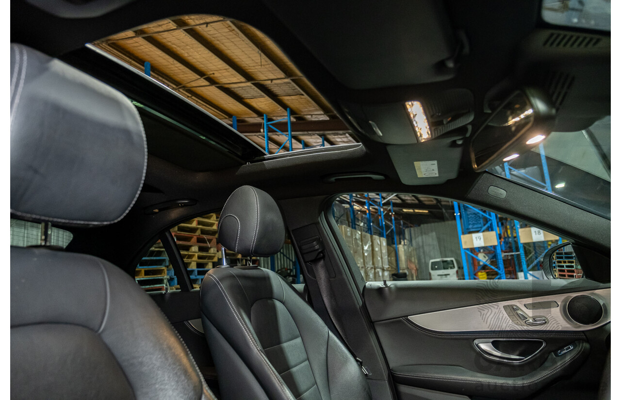 9/2015 Mercedes-Benz C250d W205 MY16 4d Sedan Palladium Silver Metallic Turbo Diesel 2.1L