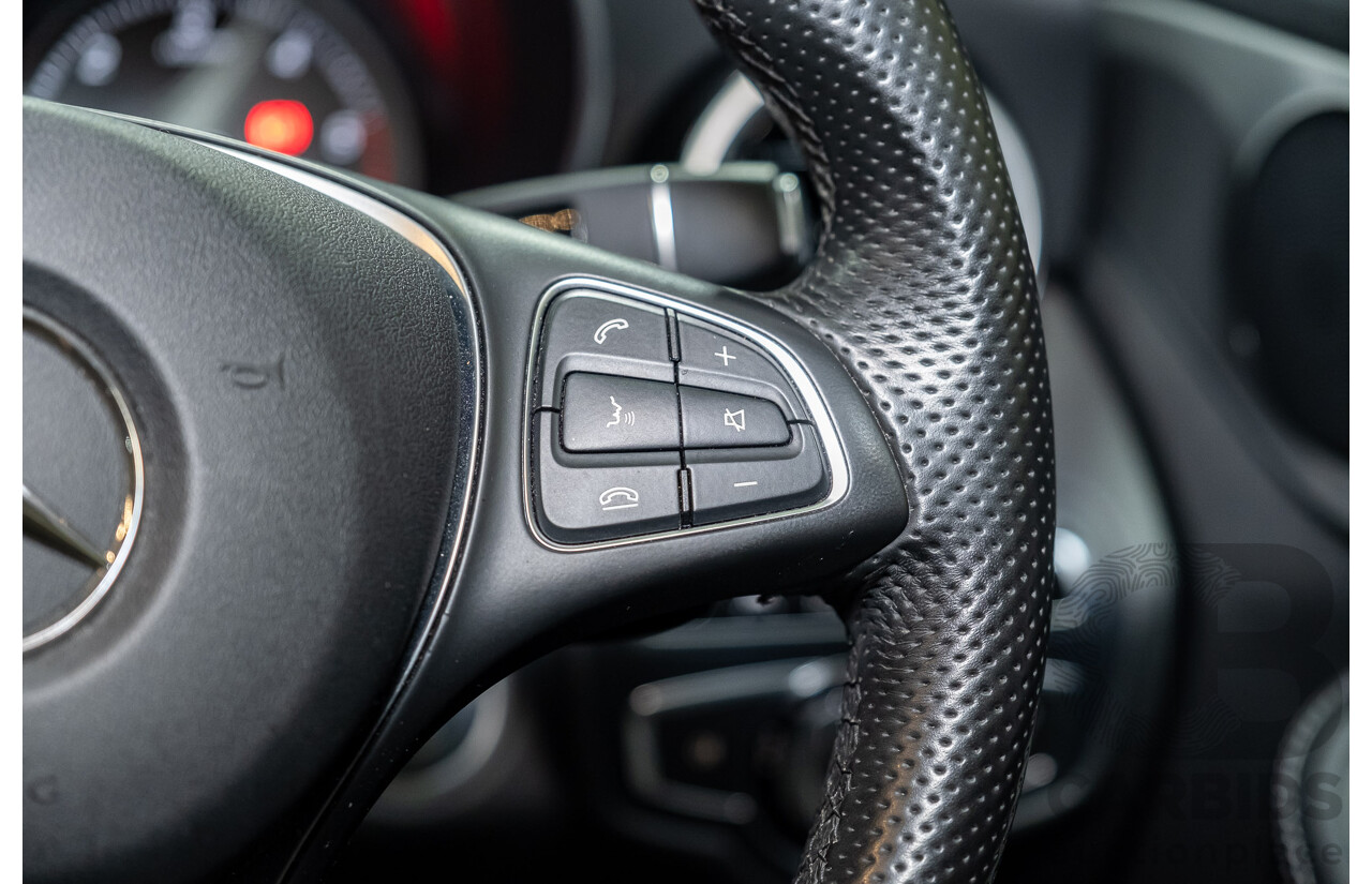 9/2015 Mercedes-Benz C250d W205 MY16 4d Sedan Palladium Silver Metallic Turbo Diesel 2.1L