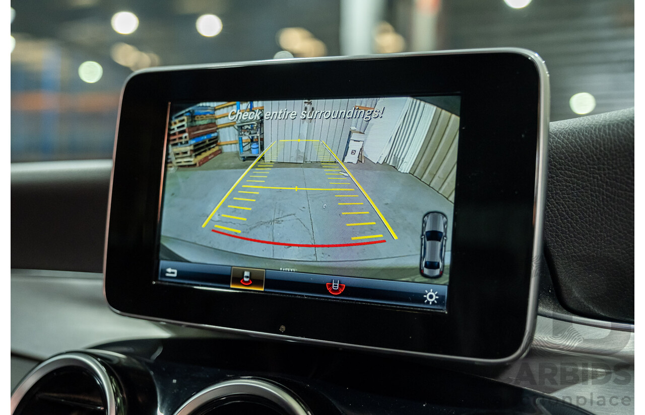 9/2015 Mercedes-Benz C250d W205 MY16 4d Sedan Palladium Silver Metallic Turbo Diesel 2.1L