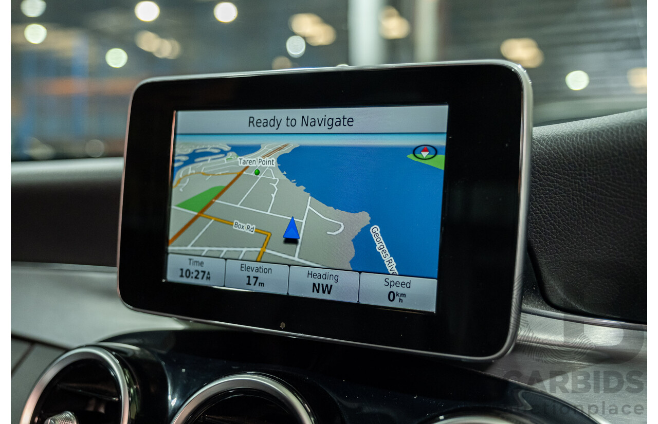 9/2015 Mercedes-Benz C250d W205 MY16 4d Sedan Palladium Silver Metallic Turbo Diesel 2.1L