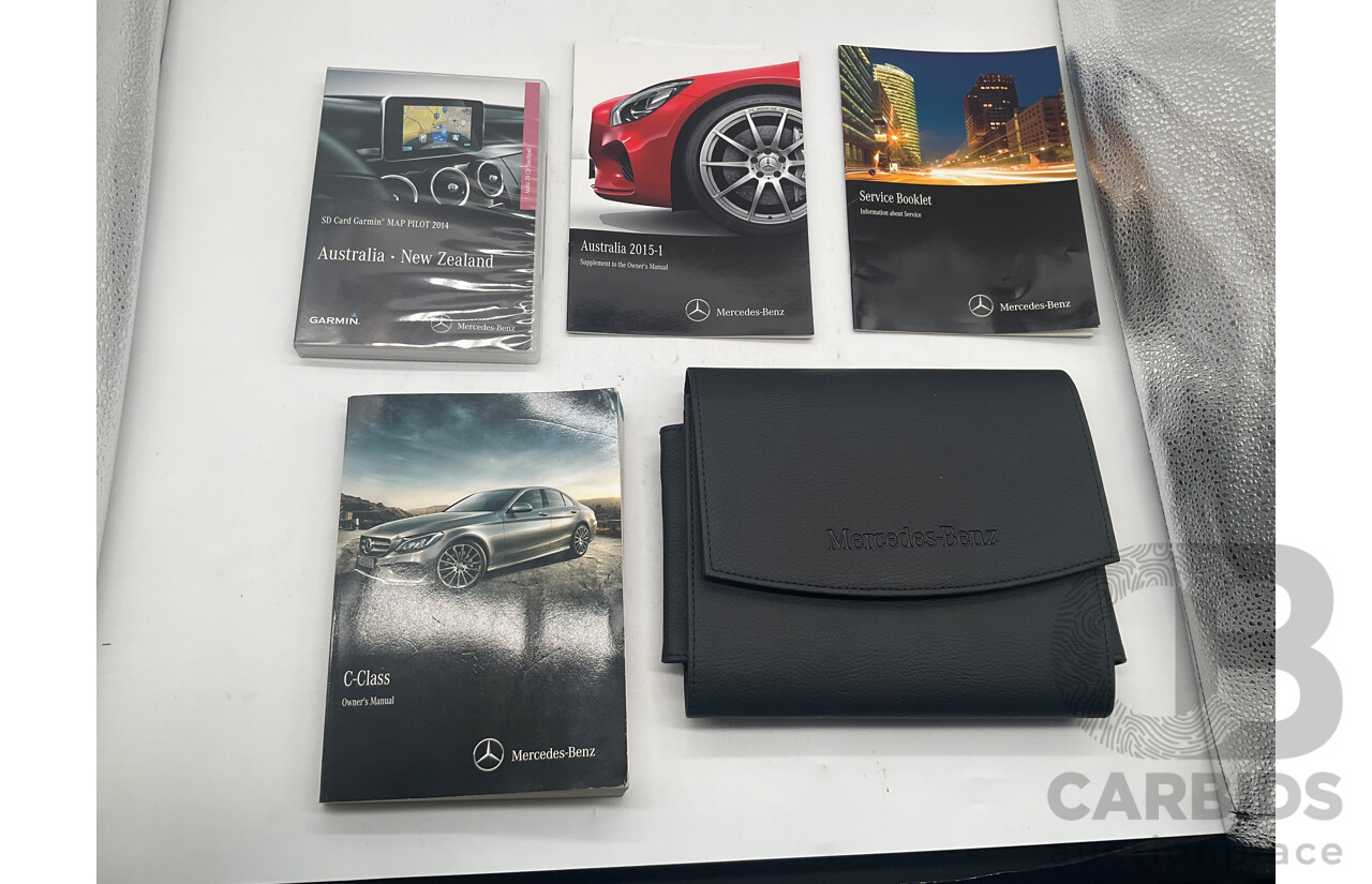 9/2015 Mercedes-Benz C250d W205 MY16 4d Sedan Palladium Silver Metallic Turbo Diesel 2.1L