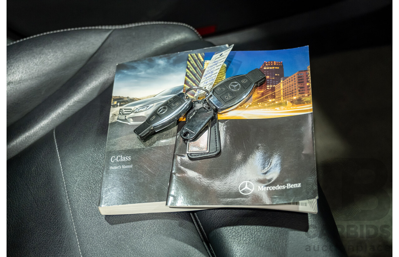 9/2015 Mercedes-Benz C250d W205 MY16 4d Sedan Palladium Silver Metallic Turbo Diesel 2.1L