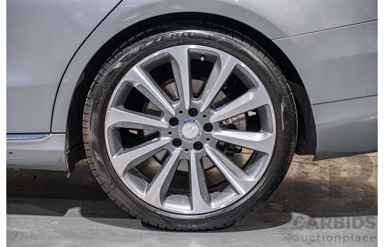 9/2015 Mercedes-Benz C250d W205 MY16 4d Sedan Palladium Silver Metallic Turbo Diesel 2.1L