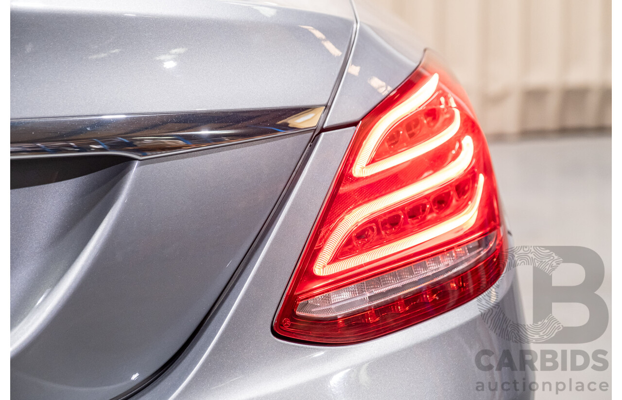 9/2015 Mercedes-Benz C250d W205 MY16 4d Sedan Palladium Silver Metallic Turbo Diesel 2.1L