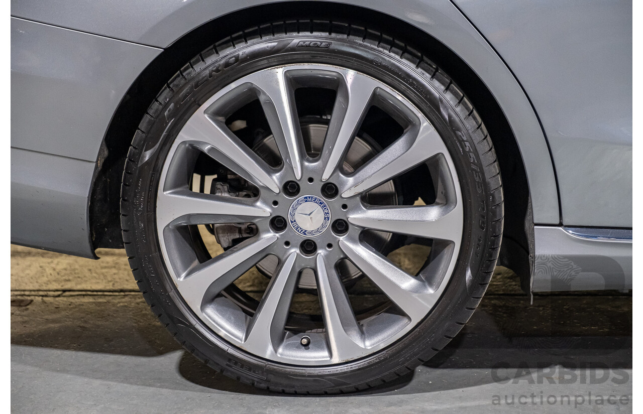 9/2015 Mercedes-Benz C250d W205 MY16 4d Sedan Palladium Silver Metallic Turbo Diesel 2.1L