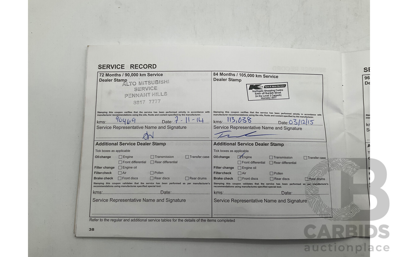 10/2010 Mitsubishi Outlander LS (4x4) ZH MY11 4d Wagon Grey 2.4L