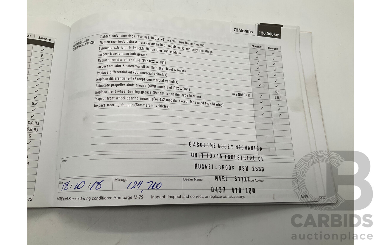 3/2012 Nissan Navara ST-X (4x4) D40 MY12 Dual Cab P/Up White Turbo Diesel V6 3.0L