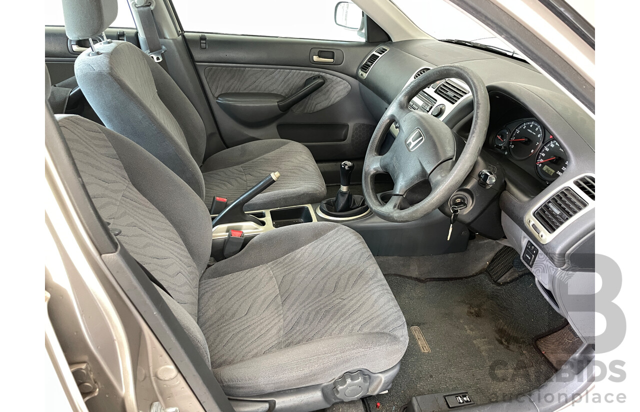 3/2001 Honda Civic GLi 7TH GEN 4d Sedan Silver 1.7L