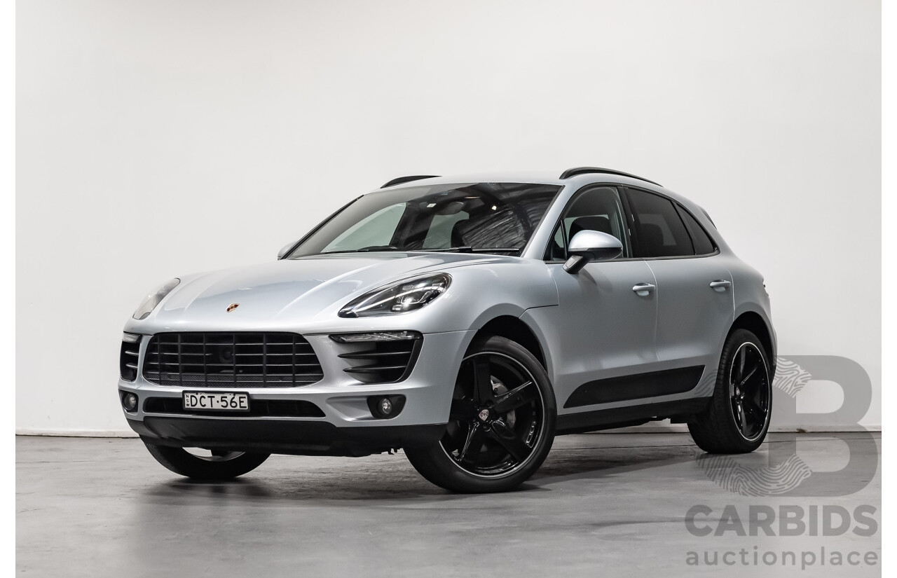 7/2016 Porsche Macan S Diesel 4d Wagon Silver 3.0L V6 Turbo Diesel