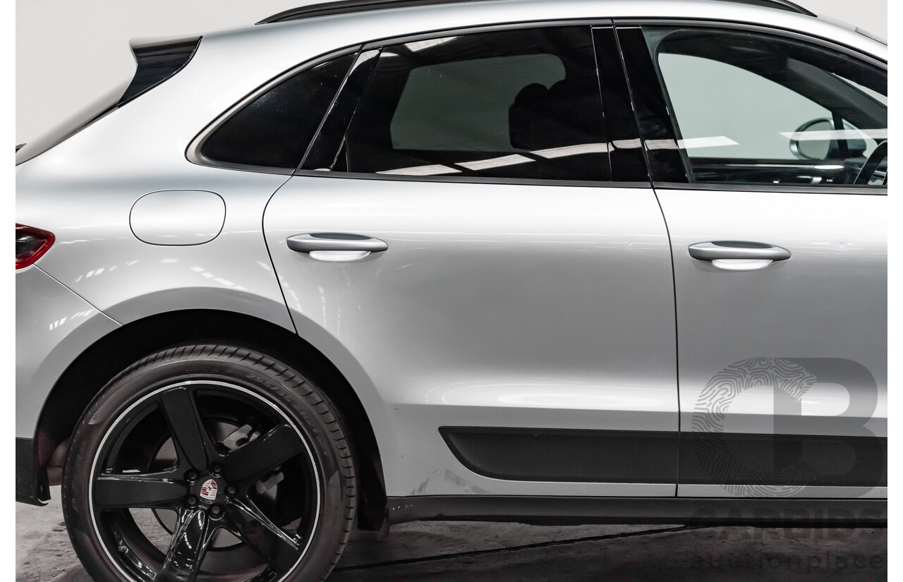 7/2016 Porsche Macan S Diesel 4d Wagon Silver 3.0L V6 Turbo Diesel