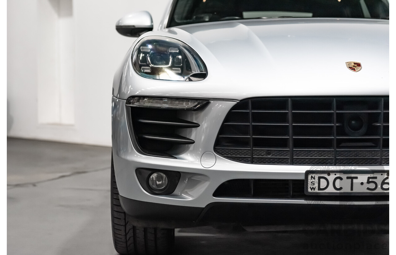7/2016 Porsche Macan S Diesel 4d Wagon Silver 3.0L V6 Turbo Diesel