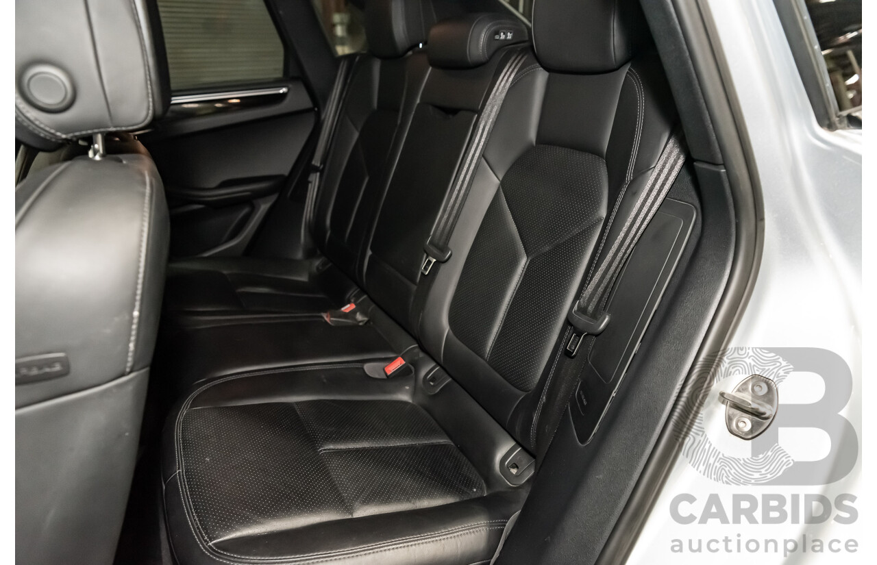 7/2016 Porsche Macan S Diesel 4d Wagon Silver 3.0L V6 Turbo Diesel
