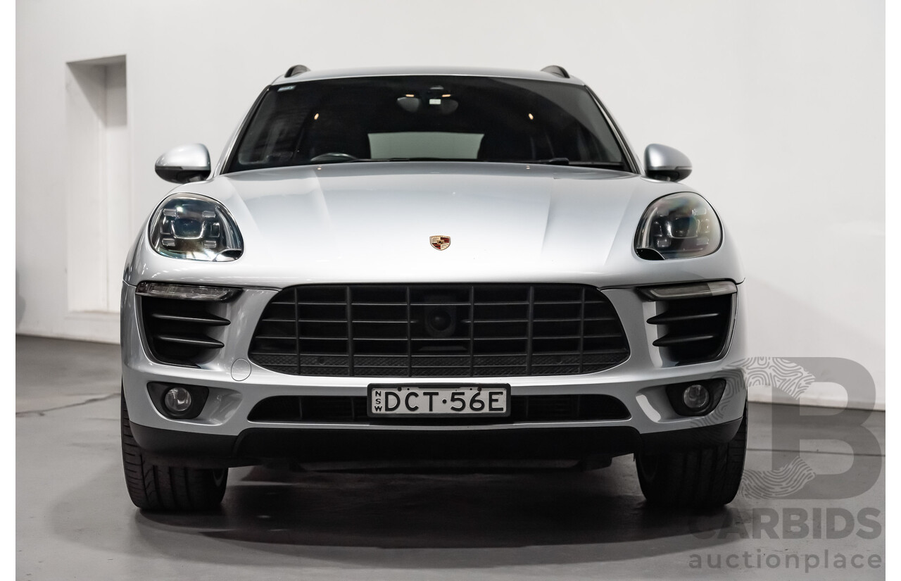 7/2016 Porsche Macan S Diesel 4d Wagon Silver 3.0L V6 Turbo Diesel