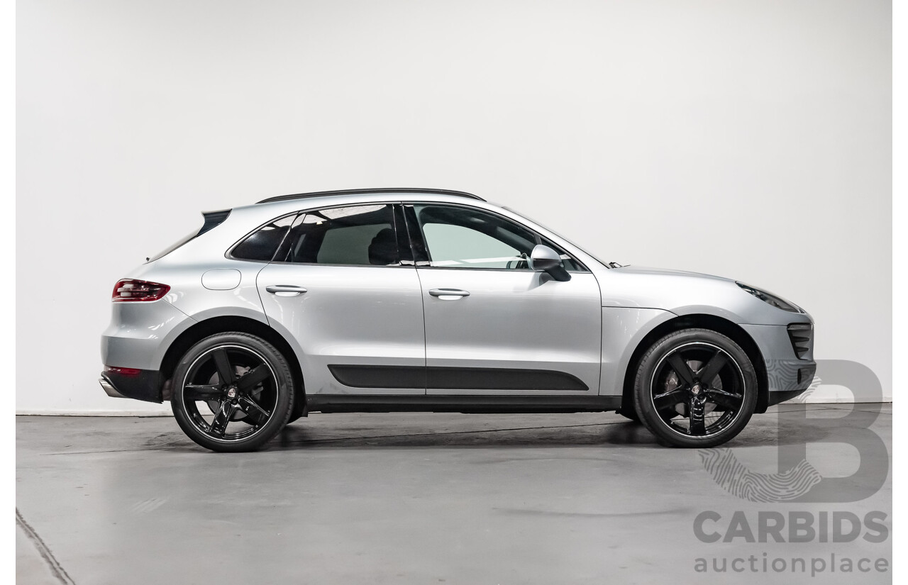 7/2016 Porsche Macan S Diesel 4d Wagon Silver 3.0L V6 Turbo Diesel