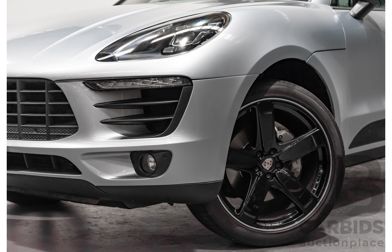 7/2016 Porsche Macan S Diesel 4d Wagon Silver 3.0L V6 Turbo Diesel