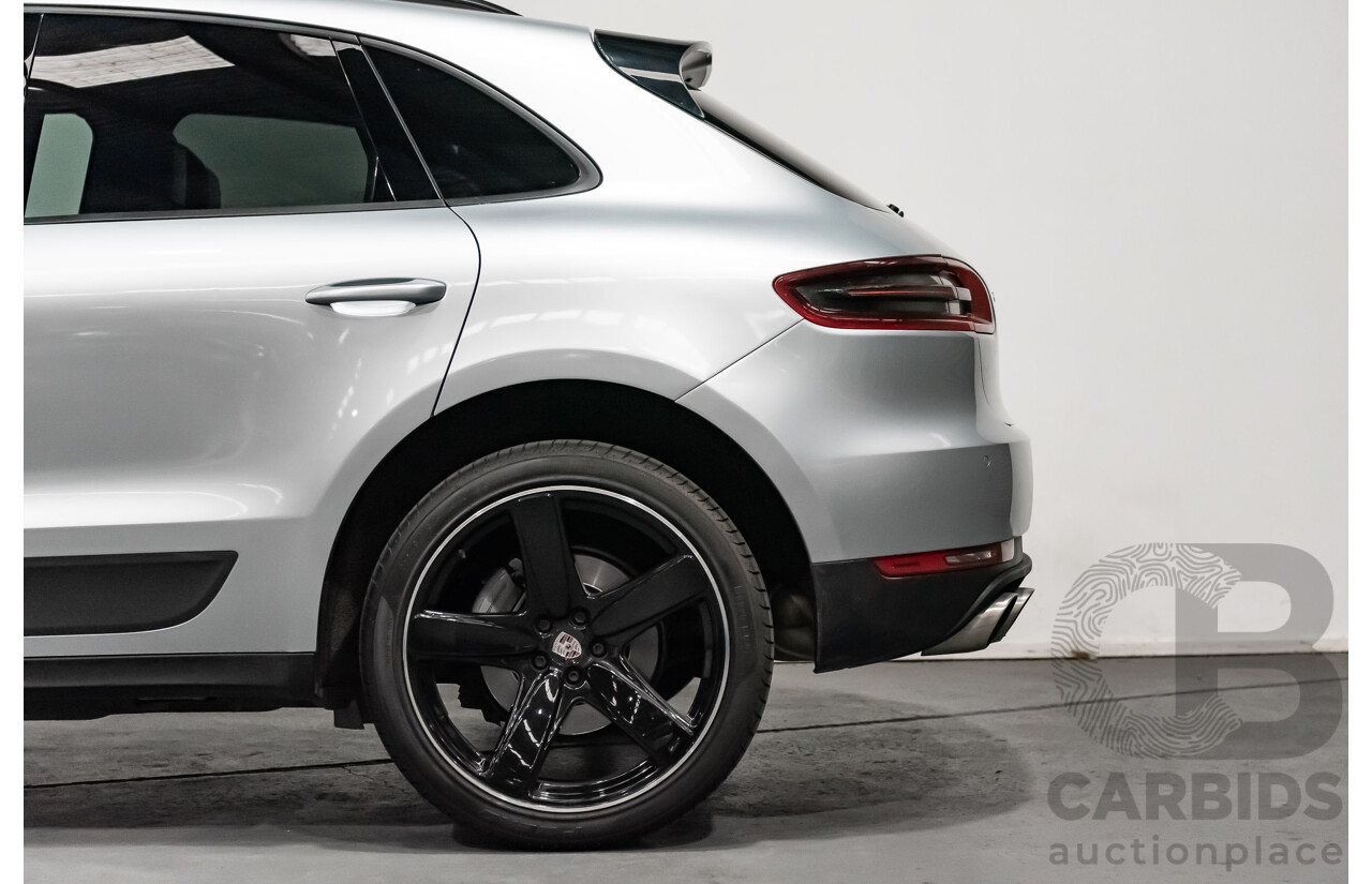 7/2016 Porsche Macan S Diesel 4d Wagon Silver 3.0L V6 Turbo Diesel